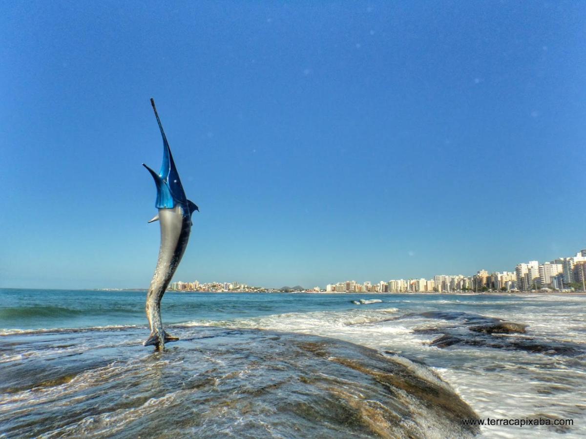 Guarapari - Praia Do Morro Com Vista Para O Mar Ngoại thất bức ảnh
